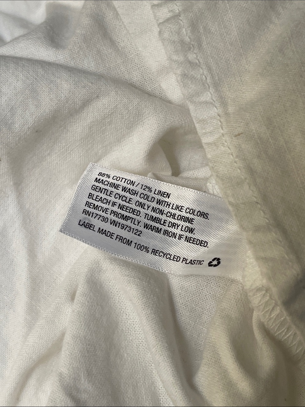 Universal Thread White Cropped Button-Up - Picture 6 of 6